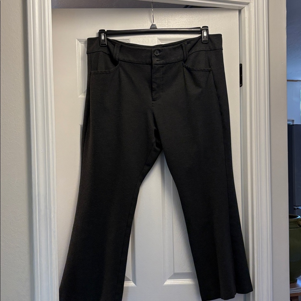 Charcoal Boot Cut flair pants